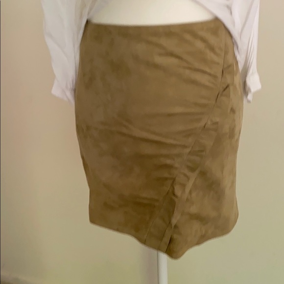 IRO Faux Suede Mini Skirt - Picture 4 of 9